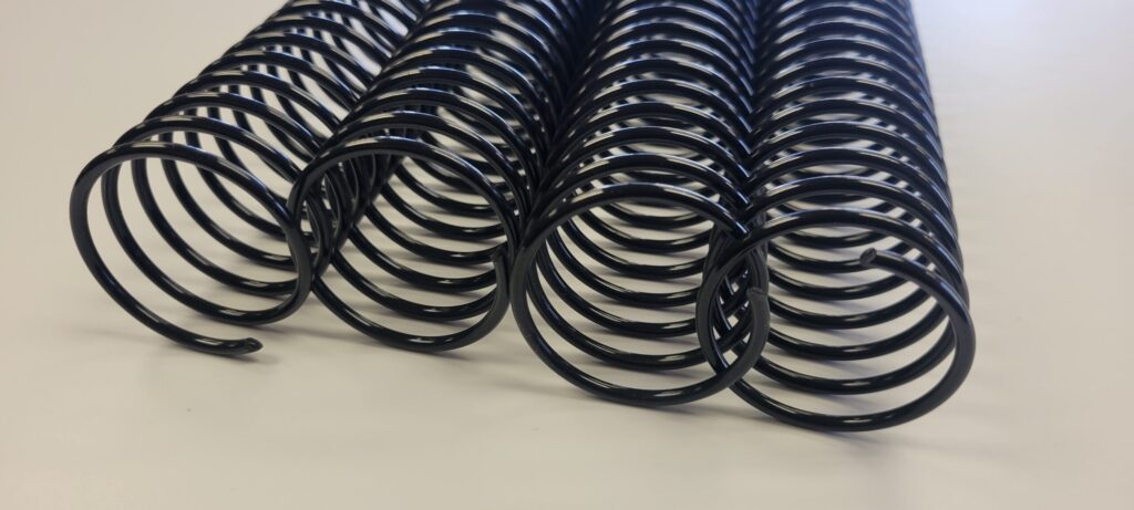 plastic spiral coilsNew Black Plastic 3